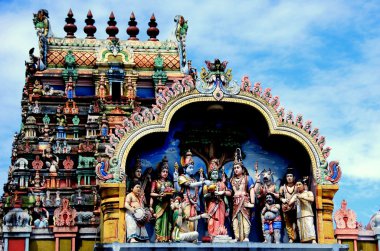 Georgetown, Malaysia: Hindu Temple clipart