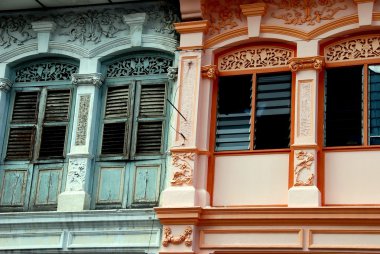 Georgetown, Malezya: Çince ev Windows alışveriş.