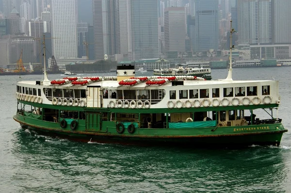 Hong Kong, China: Stern-Fähre — Stockfoto