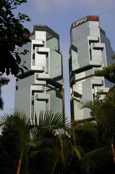 Hong Kong, Chine : Twin Lippo Towers — Photo