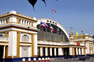Bangkok, Tayland: hua lamphong tren istasyonu