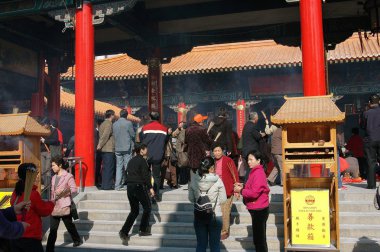 Hong Kong, Çin: Wong Tai Sin Temple