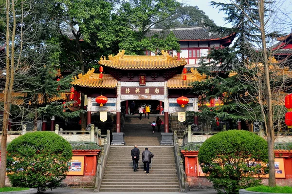 Sui Nanning, Čína: Guang De Si buddhistický chrám — Stock fotografie