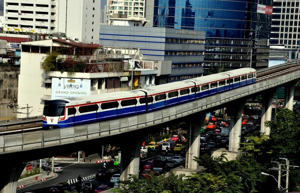 Bangkok, Tailândia: BTS Skytrain — Fotografia de Stock