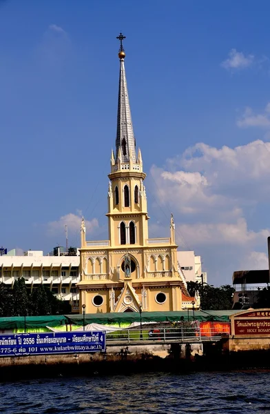 Bangkok, Thailand: Kyrkan av den heliga Rosenkransen — Stockfoto