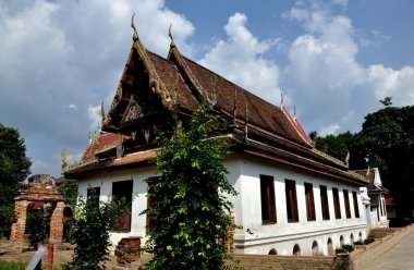Ayutthaya, Tayland: Wat Choeng Tha, Ubosot