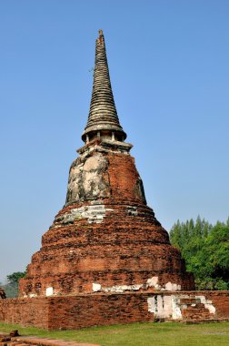 Ayutthaya, Tayland: Wat Mahathat, Chedi