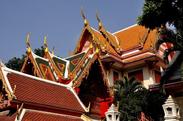 Bangkok, Thaiföld: Wat Chaichana Songkhram — Stock Fotó