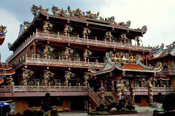 Bang saen, thailand: dao de tian lin chinesischer tempel — Stockfoto