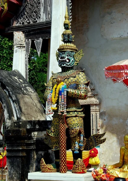 Ayutthaya, Tailândia: Wat Tha Ka Rong — Fotografia de Stock