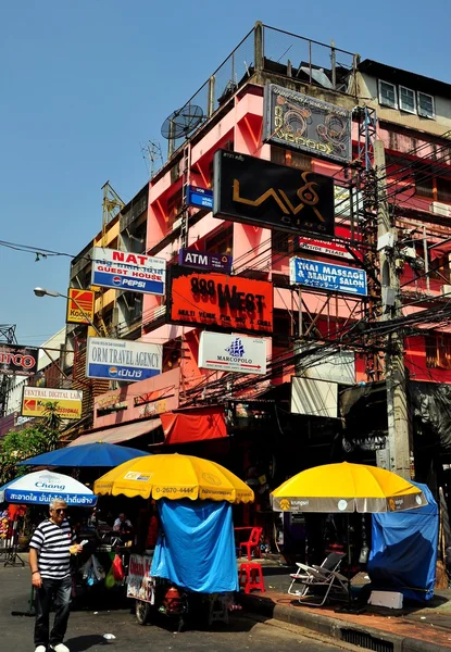 Μπανγκόκ, Ταϊλάνδη: Khao San Road — Φωτογραφία Αρχείου