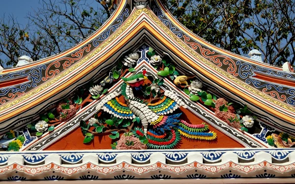 Bangkok, Tailândia: Royal Wat Boworniwet — Fotografia de Stock