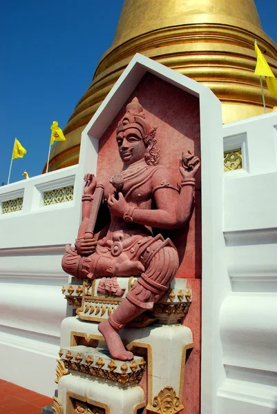 Bangkok, Tailândia: Buda em Wat Boworniwet — Fotografia de Stock