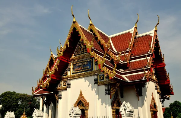 Bangkok, Tailandia: Wat Pathum Wanaram Chedi — Foto de Stock