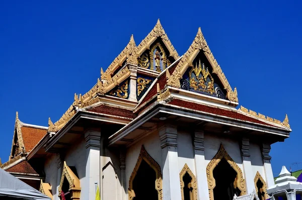 Bangkok, Tajlandia: Wat Pathum Wanaram Chedi — Zdjęcie stockowe