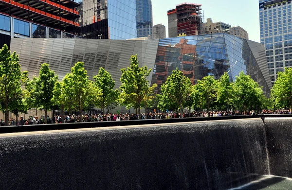 Cidade de Nova Iorque: Memorial 9-11 — Fotografia de Stock