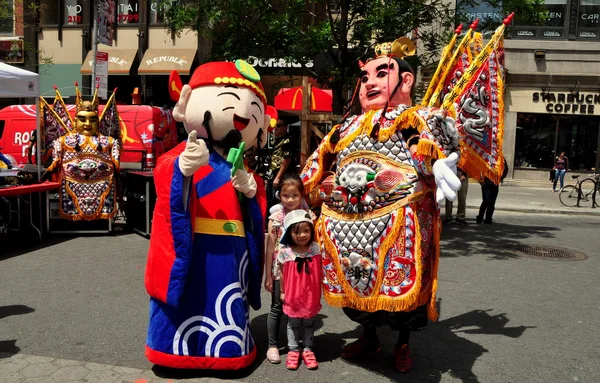 New York City: Performers op Taiwanese Festival — Stockfoto