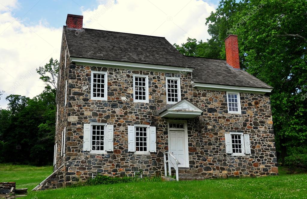 Chadds Ford, PA Benjamin Ring House Stock Editorial Photo