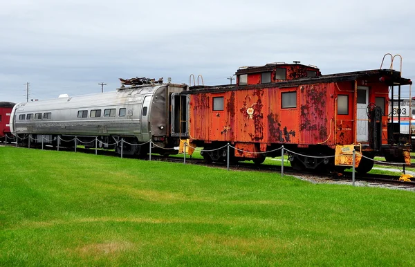 Strasburg, pa: železniční muzeum v Pensylvánii — Stock fotografie