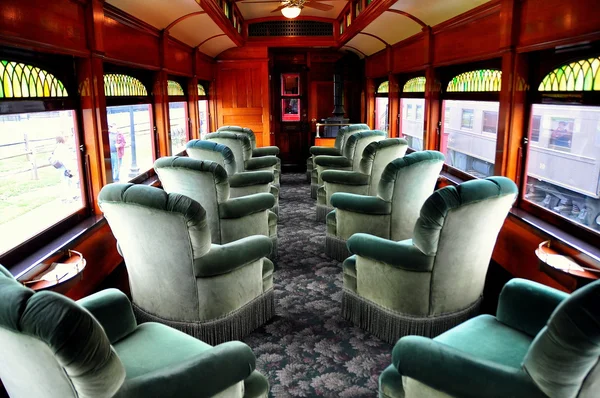 Strasburg, PA: Strasburg Railroad First Class Passenger Coach — Stock Photo, Image