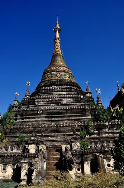 Chiang Mai, Thailand: Wat Chetawan Chedi — 图库照片