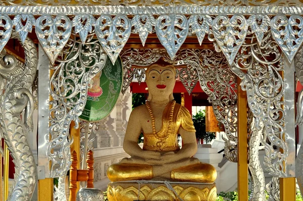 Chiang Mai, Thailand: Wat Mahawan Buddha — Zdjęcie stockowe