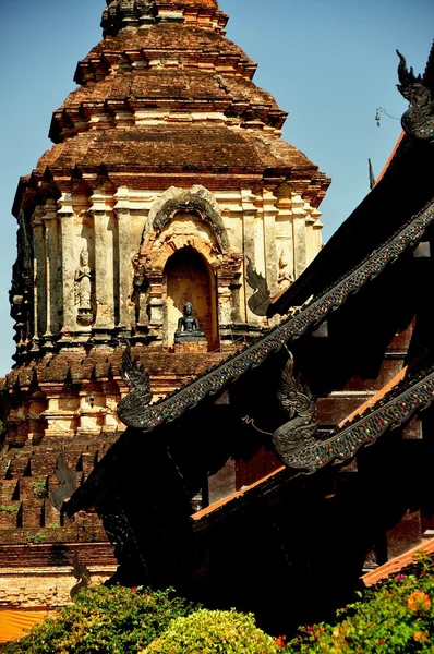 Chiang Mai, Tailandia: Wat Lok Molee Chedi — Foto de Stock