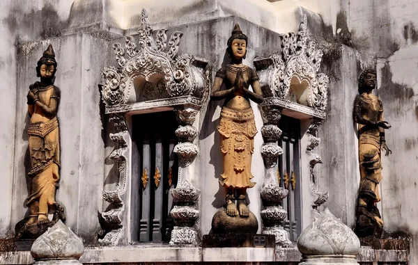 Chiang Mai, Tailândia: Wat Nantaram — Fotografia de Stock