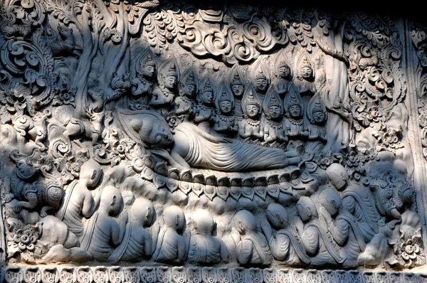 Chiang Mai, Thailandia: Buddha a Wat Pan Whaen — Foto Stock