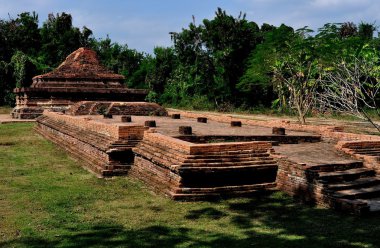 Chiang Mai,Thailand: Wat That Khao Ruins