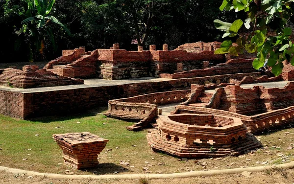 Chiang Mai, Thailand: Ruins at Wat Pupia — Stockfoto