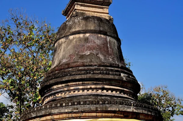 Chiang Mai, Thailand: Bell-Shaped Chedi at Wat Umong — стокове фото