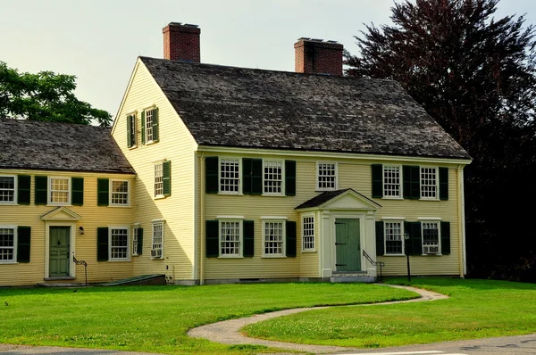 Concord, Ma: 1715 Major John Buttrick domu — Zdjęcie stockowe