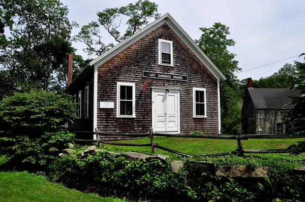 E. Sanduíche, MA: East Sandwich Grange Hall — Fotografia de Stock