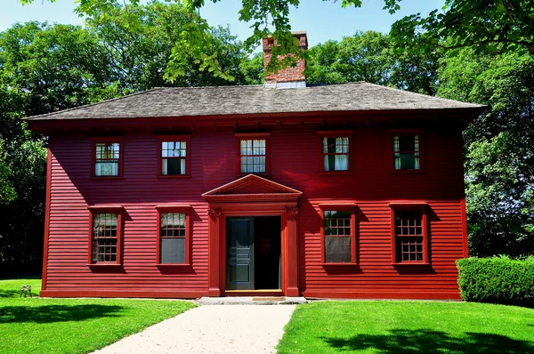 Middletown, RI: 1792 Whitehall Museum House — Foto de Stock