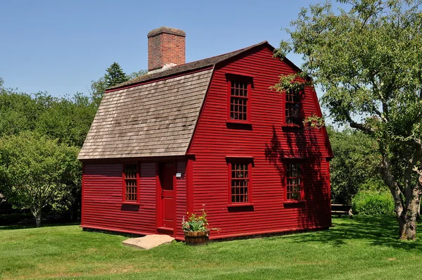 Middletown, ri: Wachhaus auf der Prescott Farm — Stockfoto