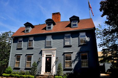 Newport,RI: Colonial House at Easton's Point Historic District