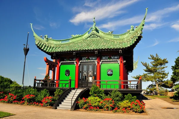 Newport, RI: Chinese Tea House at Marble House — Stockfoto