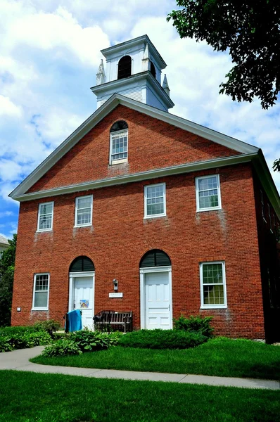 Hancock, nh: Sakristei der Kirche — Stockfoto