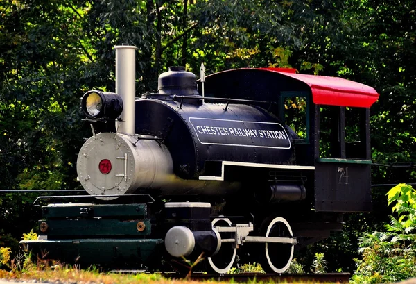 Chester, MA: Motor de vapor en el Museo Ralway —  Fotos de Stock