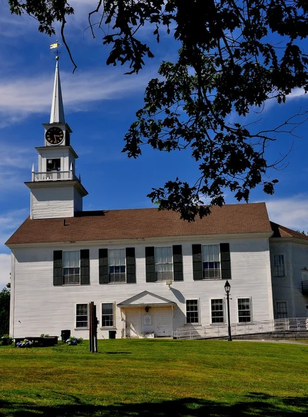 Rindge, NH: 1796 Toinen Rindge kokoussali — kuvapankkivalokuva