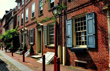 Philadelphia, pa: elfreth'ın sokak evleri