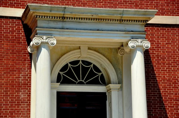 Philaelphia, PA: Doorway di Franklin Institute — Stok Foto