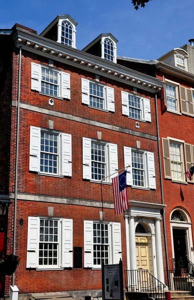 Philadelphia, Pa: 1765 Powel Haus — Stockfoto