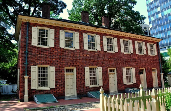 Philadelphia, PA: Marine Barracks at Carpenter 's Hall — стоковое фото