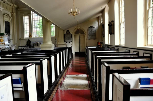 Philadelphia, PA: Interior of Christ Church — Stock fotografie