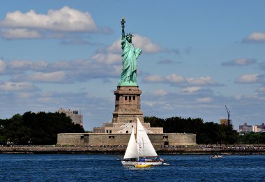 New York City:  The Statue of Liberty clipart