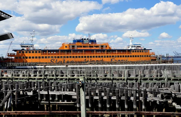 Ciudad de Nueva York: Staten Island Ferry Boat — Foto de Stock