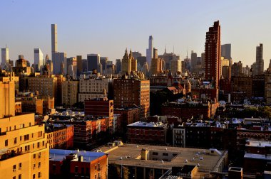 New York Şehir: Görünümü Avustralya'da ve Midtown Manhattan'ın
