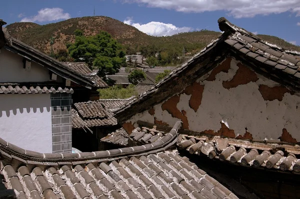 Lijiang, China: Antiguas casas Naxi —  Fotos de Stock